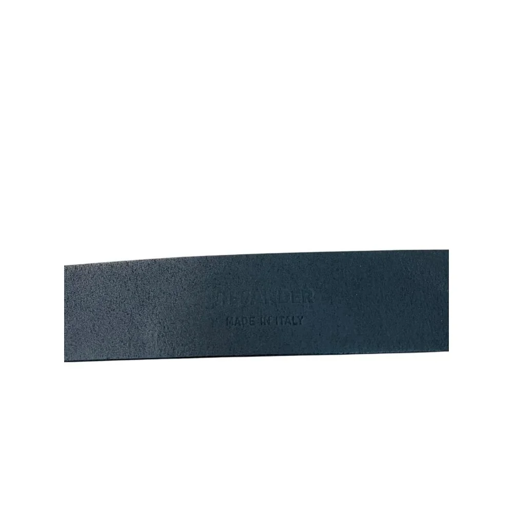Jil Sander Black Leather Wrap Belt